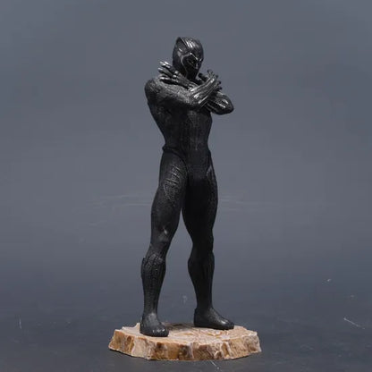 Marvel Black Panther Collectible Statue (22 cm)  – Wakanda Superhero Display Figure with Base