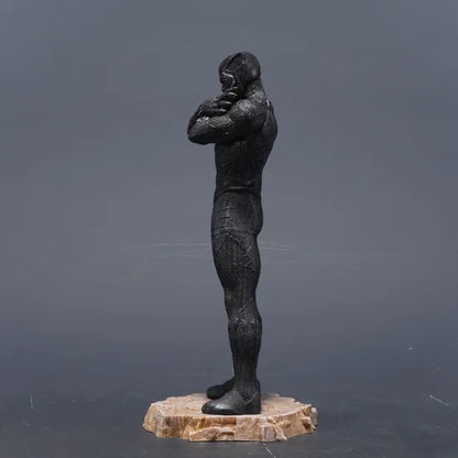 Marvel Black Panther Collectible Statue (22 cm)  – Wakanda Superhero Display Figure with Base