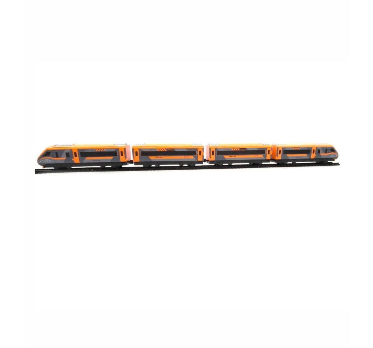 Centy Nav Bharat Electric Saffron Express Toy Train Set | Battery Operated | Age 3+