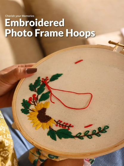 Photo on Hoop - DIY Petals of Love kit by Dastkhat - Jaiman Toys