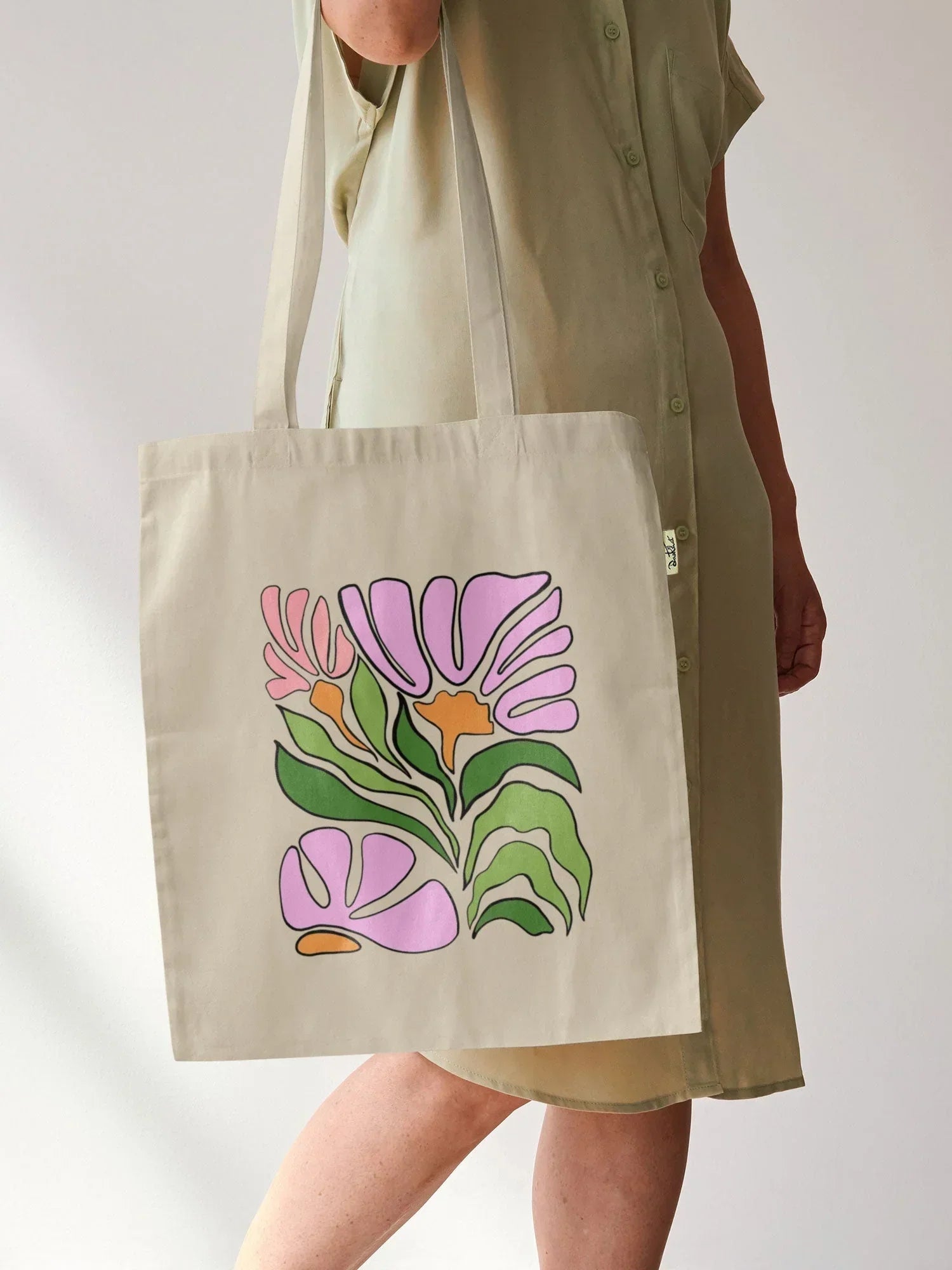 Tote Bag - DIY Botanical doodle kit by Dastkhat - Jaiman Toys
