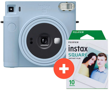 Fujifilm Instax Square SQ1 Instant Camera Set with 10 Square Films