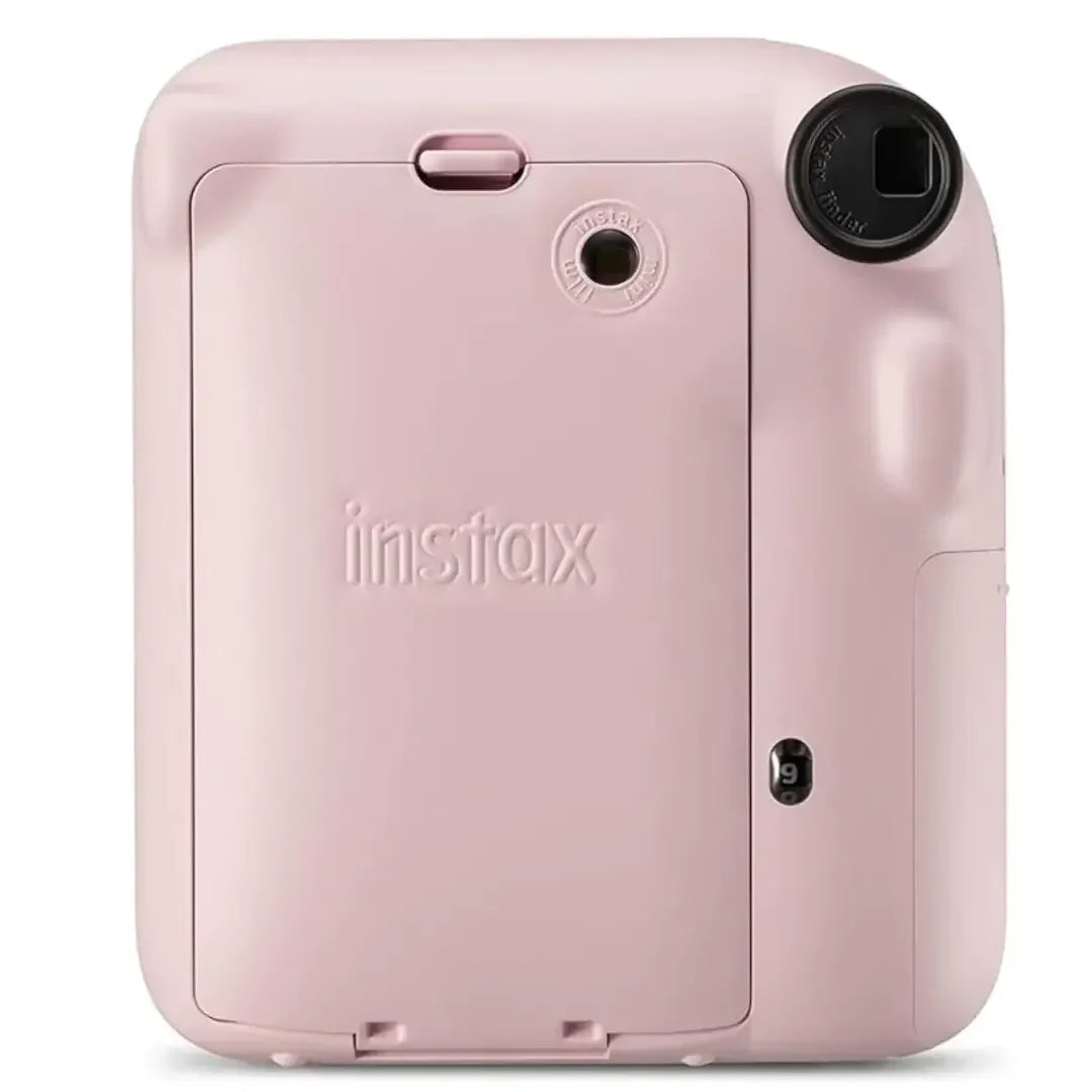 (Damage Box ) Instax Mini 12 Instant Camera With Strap, 2× AA Batteries & User Manual – Blossom Pink