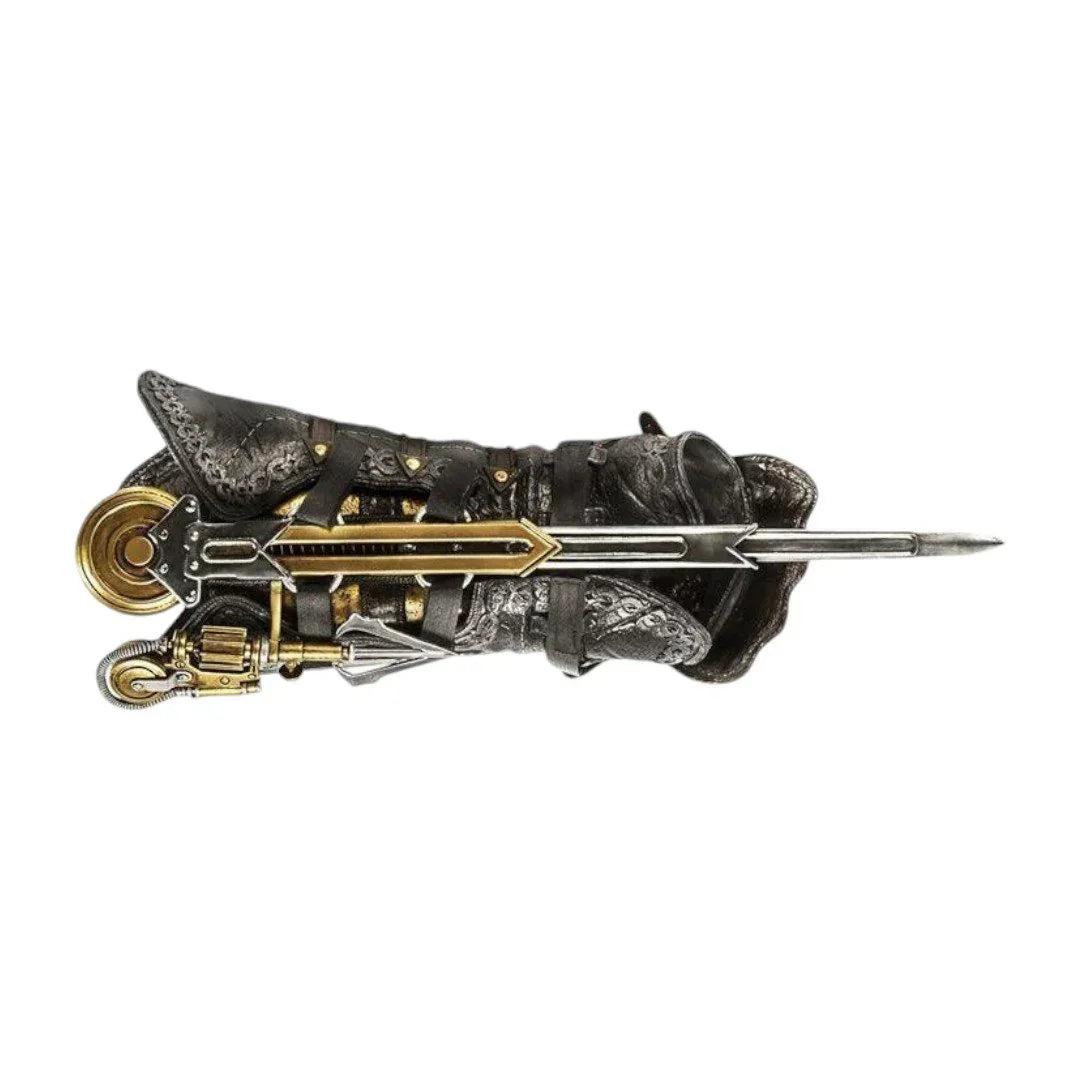 Assassin's Creed : Ultimate Syndicate Assassin the Jacob Fry Hidden Blade &amp; Gauntlet Set! Role-Play Accessory Age 17+ - Jaiman Toys