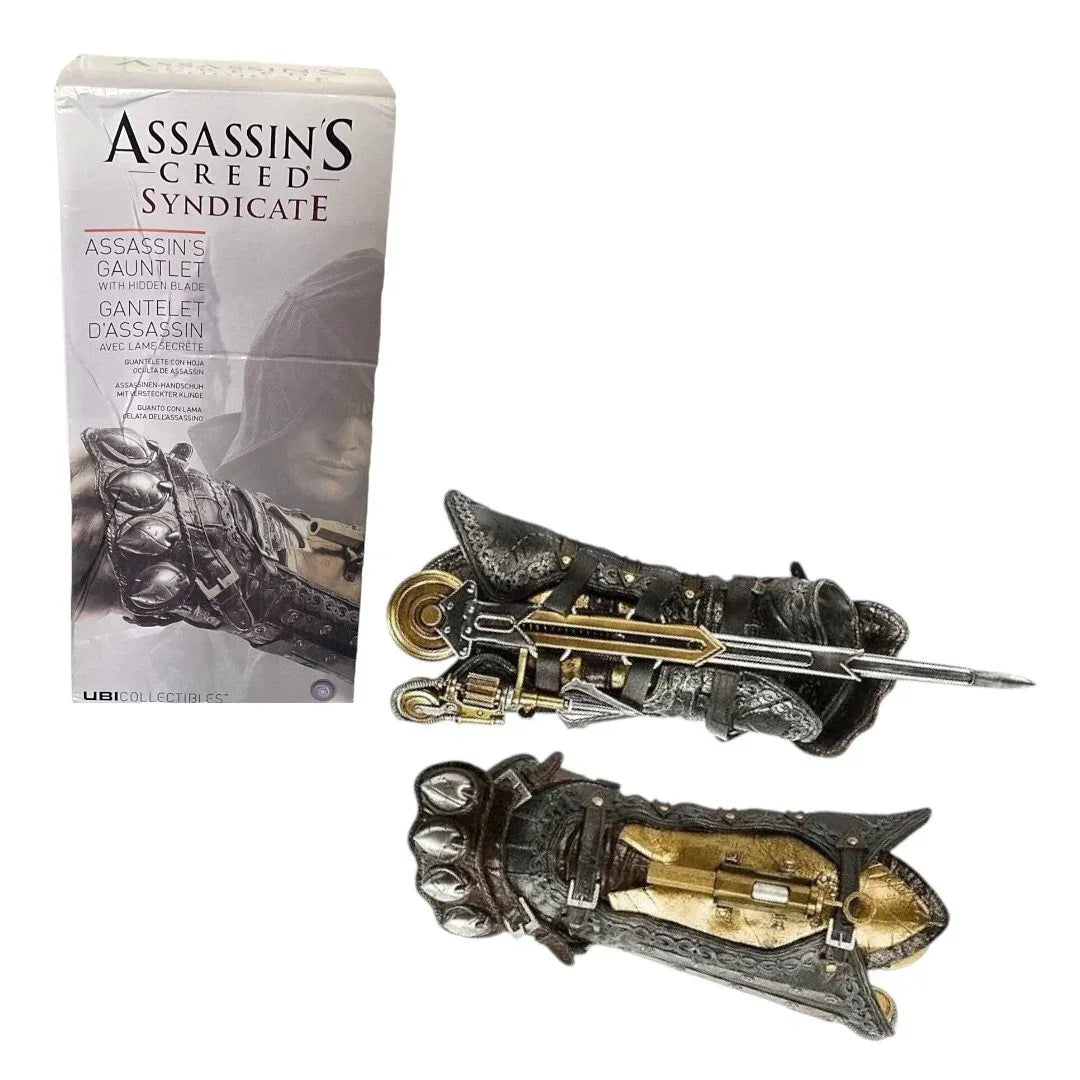 Assassin's Creed : Ultimate Syndicate Assassin the Jacob Fry Hidden Blade &amp; Gauntlet Set! Role-Play Accessory Age 17+ - Jaiman Toys