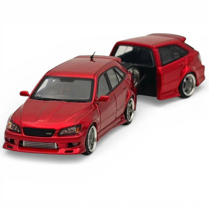 Mortal Model 1:64 Toyota Altezza Gita Diecast Car | Detailed Wagon Model with Accessories & Opening Parts