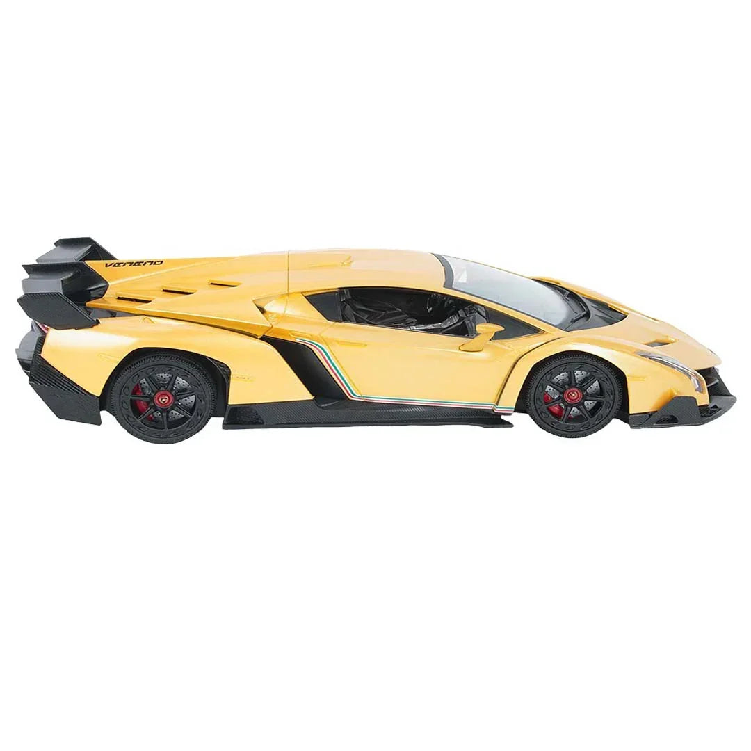 Lamborghini Veneno 1:18 R/C Supercar – High-Speed Remote Control, LED Lights & Rechargeable Power – Best Gifts for Kids & Collectors! - Jaiman Toys