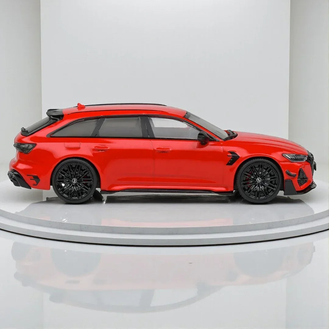Solido 1:43 ABT RS6-R 2022 (Audi RS6 Avant C8) Misano Red Diecast Model Car – S4310706