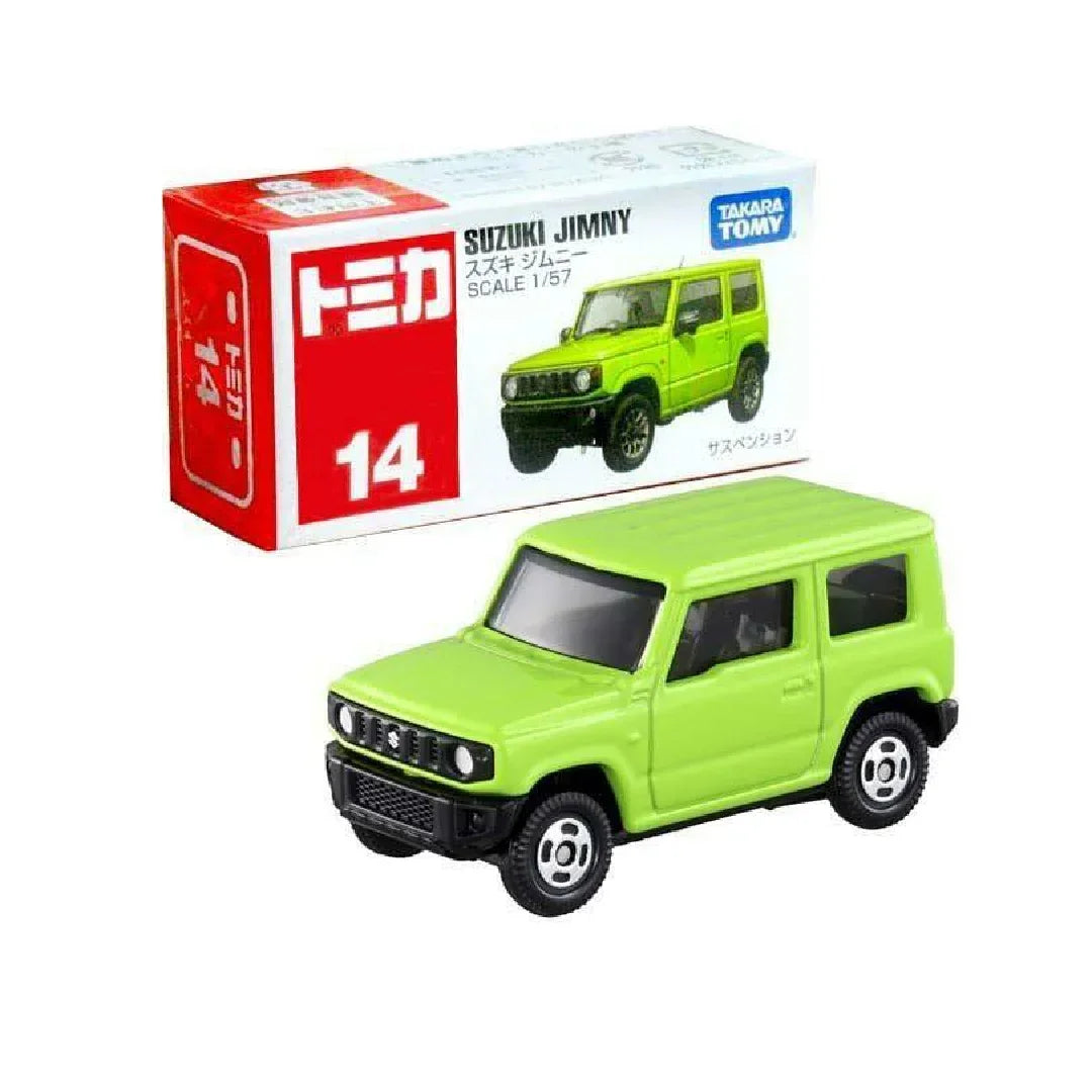 Tomica 14 Suzuki Jimny - TAKARA TOMY -Diecast Scale Model Car - 1/57 - Jaiman Toys