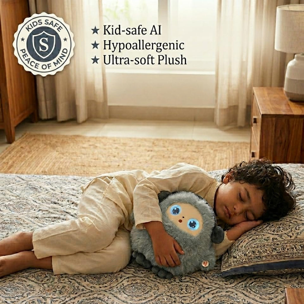 Yumi Bird AI Interactive Talking Plush Toy | Smart AI Companion | App-Controlled Educational Plush Toy for Kids