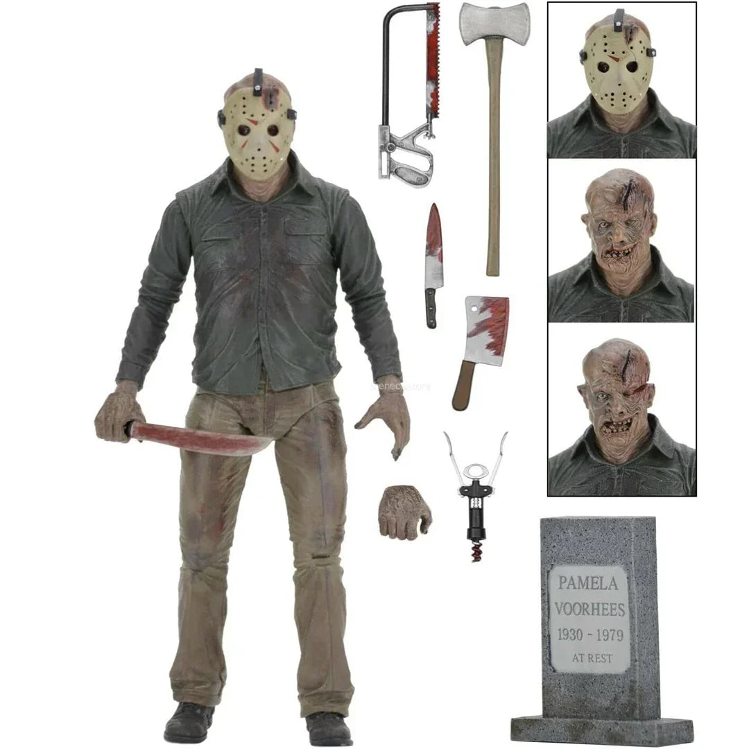 NECA Jason Voorhees Friday The 13th the final chapter 7 inch Action Figure - Jaiman Toys