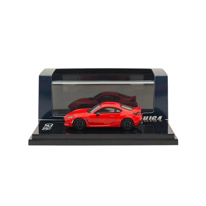 Hobby Japan 1:64 Toyota GR86 RZ Red with Rear Spoiler – HJ644048R Diecast Model Car - Jaiman Toys
