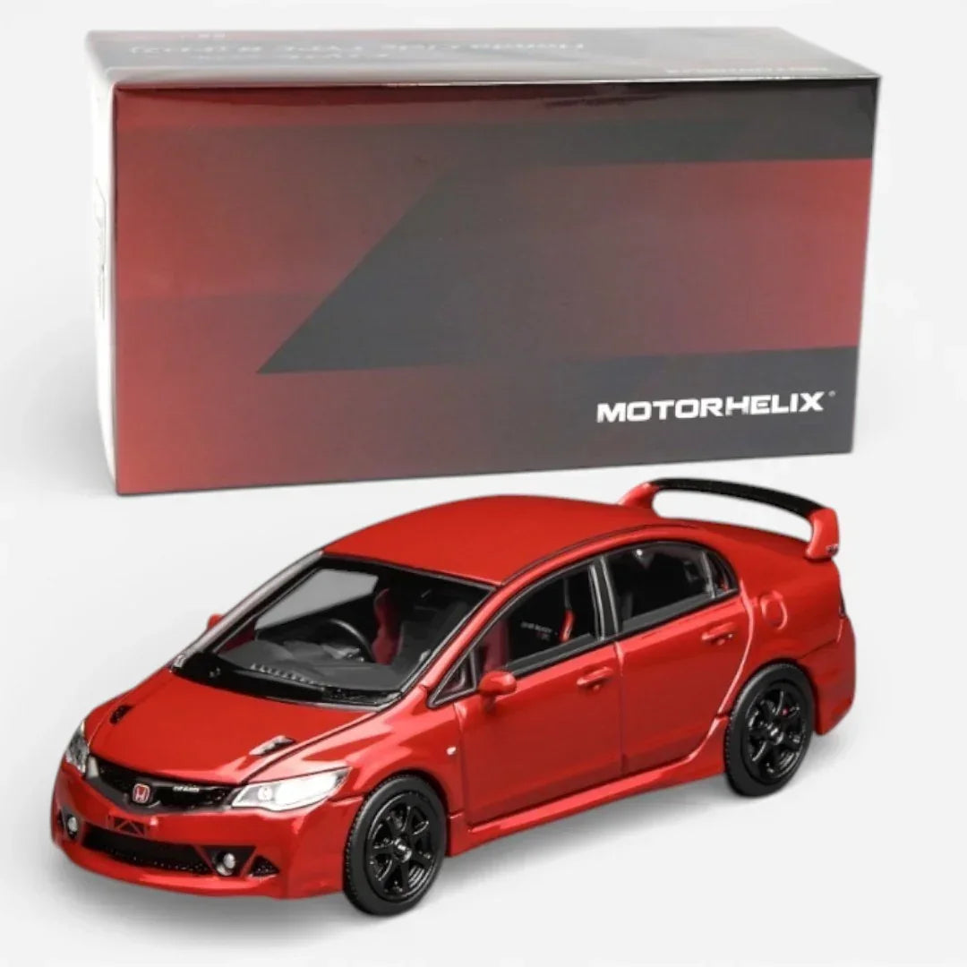 Motorhelix 1:64 Honda Civic Type R Idemitsu Livery Diecast Model Car | 4 Color Variations | Collector Edition