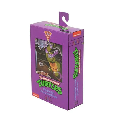 Teenage Mutant Ninja Turtles Donatello “Pizza Club – Does Machines” Action Figure | 7-Inch Cartoon Collectible with Accessories