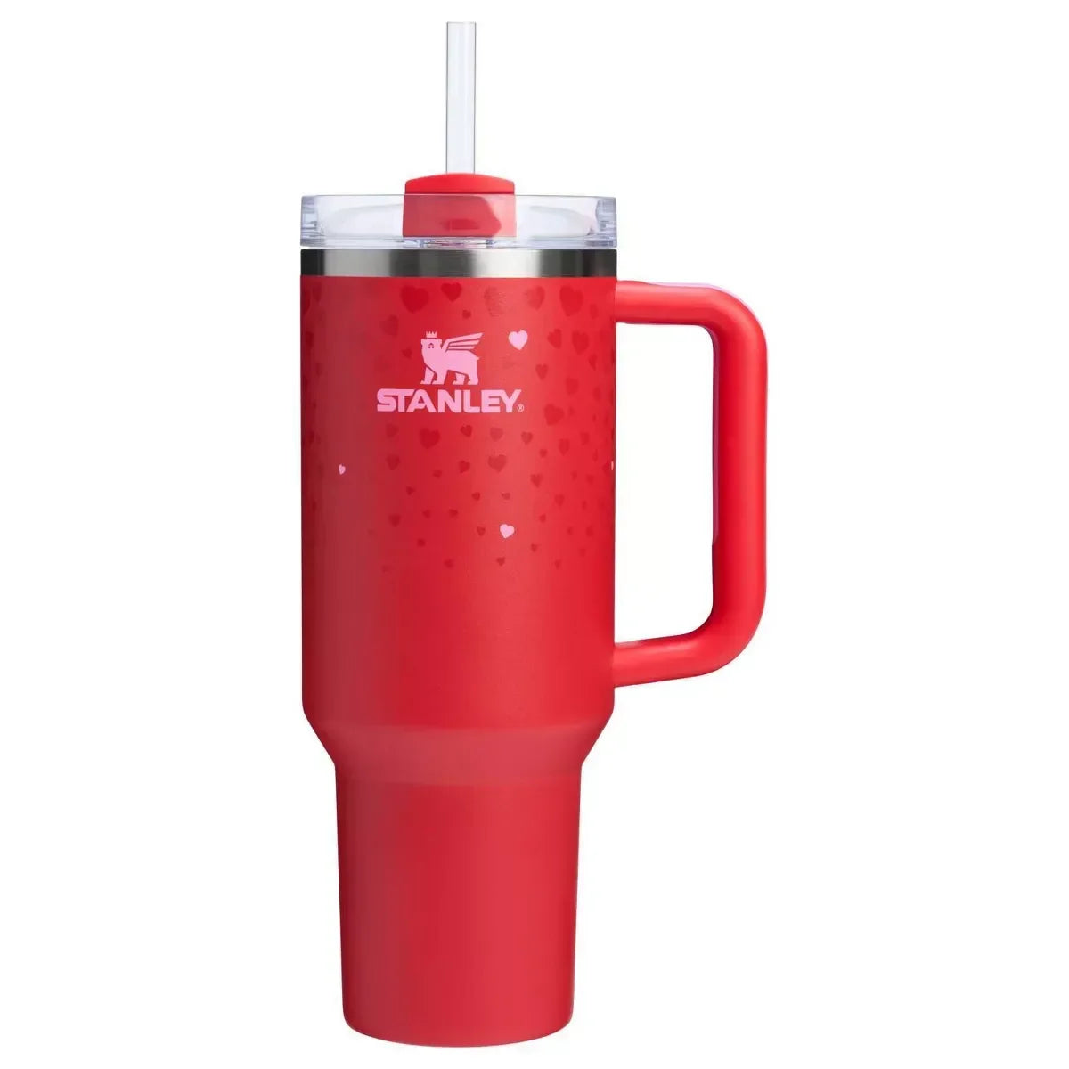 STANLEY LoveShack Fancy Quencher H2.0 FlowState Stainless Steel Vacuum Insulated Tumbler with Lid and Straw for Water, Iced Tea or Coffee (Heather, 40 oz) - Jaiman Toys