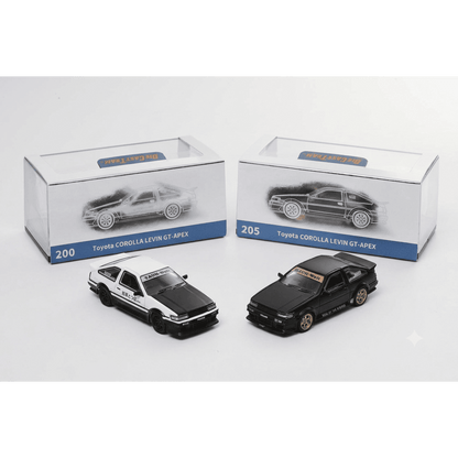Die Cast Team 1:64 Toyota Wide-Body AE86 Diecast Model Car | Premium JDM Collectible Display Edition | Variant 200 & 205