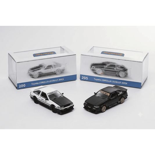 Die Cast Team 1:64 Toyota Wide-Body AE86 Diecast Model Car | Premium JDM Collectible Display Edition | Variant 200 & 205