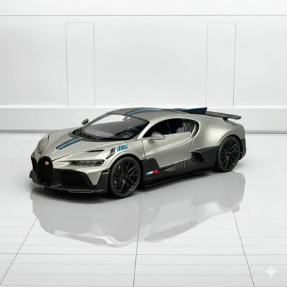 JOY JUNCTION 1:32  Bugatti Divo – Die-Cast Model Car -Grey (JJ248)