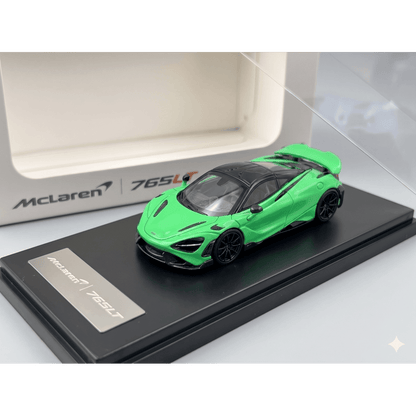 LCD Models 1:64 McLaren 765LT Green Die-Cast Model Car | Premium Supercar Collectible