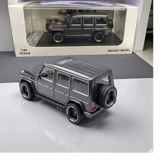 LMF 1:64 Mercedes-Benz G63  Metalic Grey Diecast Car Model