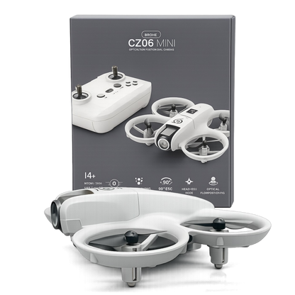 CZ06 Mini RC Drone with Camera, WiFi FPV, Gesture Control, 360° Flip & Propeller Guards | Pocket-Sized Quadcopter for Beginners