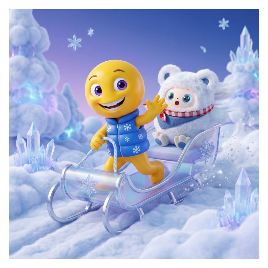 AI Interactive Talking Plush Toy with LED Eyes | Smart App-Controlled Educational Plush Companion for Kids