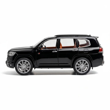 LJX Model 1:24 Toyota Land Cruiser Diecast Car – Pull Back Action, Openable Doors, Metal Body Collectible