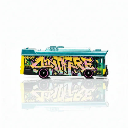 Hot Wheels Case N Aint'Fare Art Cars Vehicules Artistiques 1:64 Scale Die-Cast Car (JBB67) - Jaiman Toys