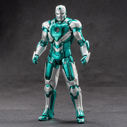 ZD Toys Marvel Studios Iron Man 3 Mark 31 (Piston) | 1:10 Scale 7-Inch Highly Articulated Action Figure