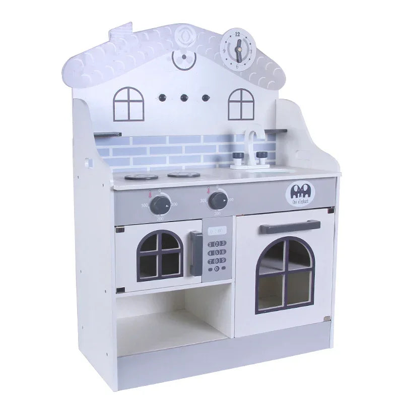 Japanese Wooden Kitchen C Set for Kids – Role-Play Educational Toy