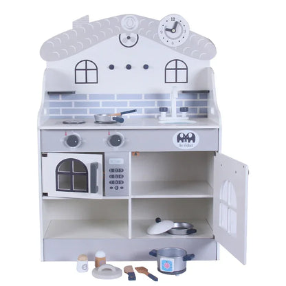 Japanese Wooden Kitchen C Set for Kids – Role-Play Educational Toy