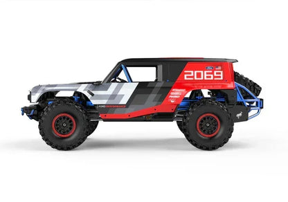 MJX  HYPER GO H8P 1:8 Scale Ford Motor Company Ford Bronco R Licensed 4WD RC Rock Crawler – Brushless Motor, 80A ESC, High-Speed Off-Road Remote Control Vehicle