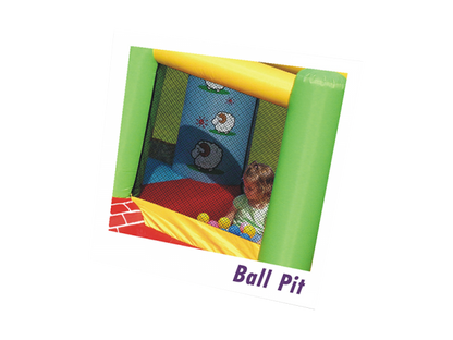 Indoor Inflatable Castle Bounce House with Slide | 840D Oxford Fabric Kids Jumping Castle | Home Use Bouncy House | Ages 3+