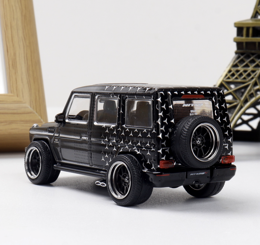 LMF Model 1:64 Mercedes-Benz G63 Modified Star Livery Diecast Car | Premium Collectible SUV Model Available in 4 Variants