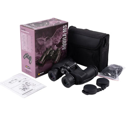 Helios Aquila MS Binoculars | Fully Multi-Coated Optics | BaK-4 Prism | Waterproof & Fogproof, 6.5x32