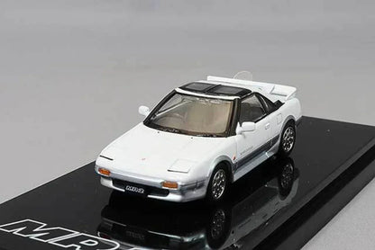 Hoda Japan 1:64 TOYOTA MR2 1600G-LIMITED SUPER CHARGER White HJ643056AWS Diecast Car Model - Jaiman Toys