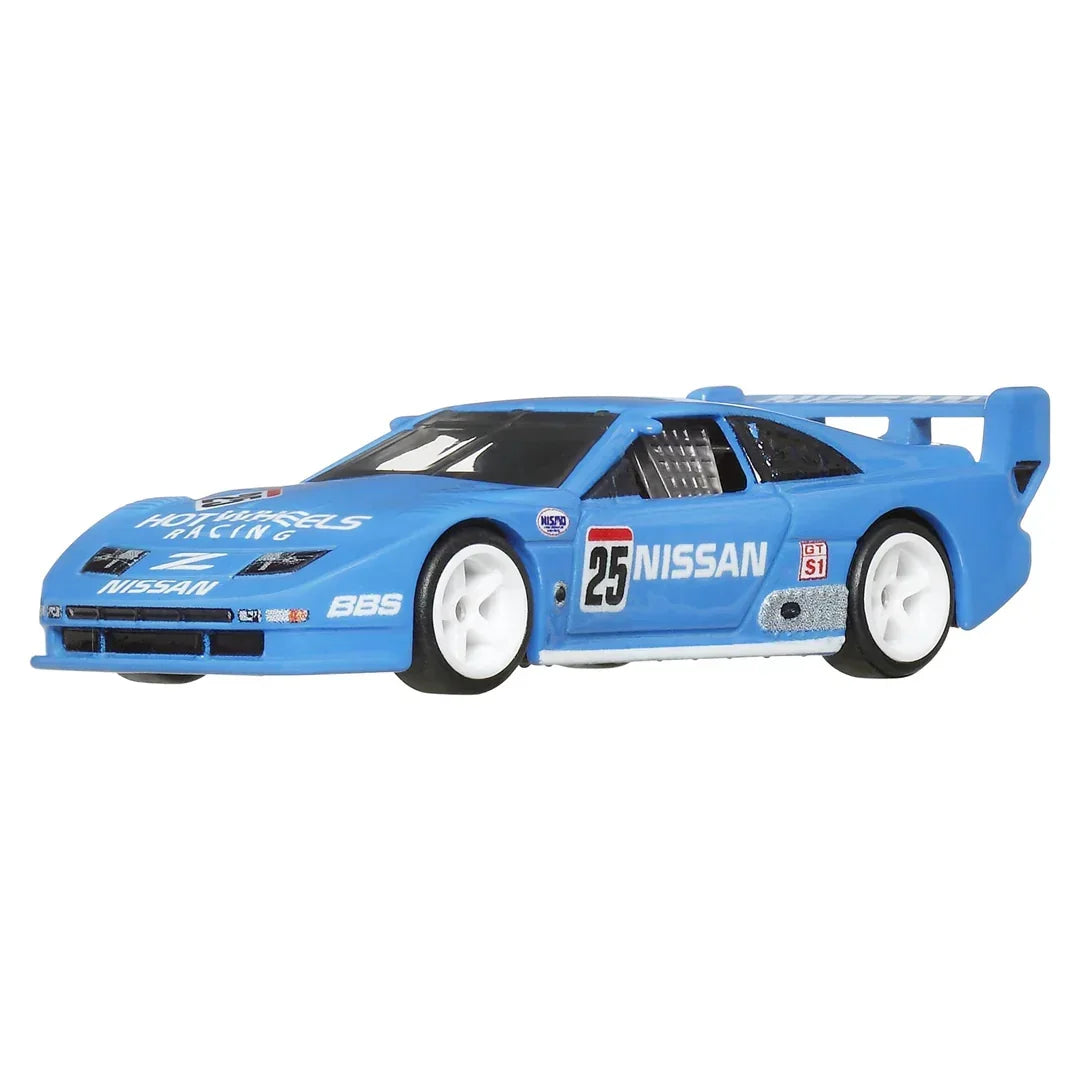 Hot Wheels Premium Silhouettes Nissan 300ZX Diecast Car – Full Metal Body, Real Riders Tires, Car Culture Collector Model