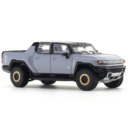 GCD 2022 GMC Hummer EV Pickup Diecast Model 1:64 Scale – Off-Road Electric Truck Collector Miniature with Display Box