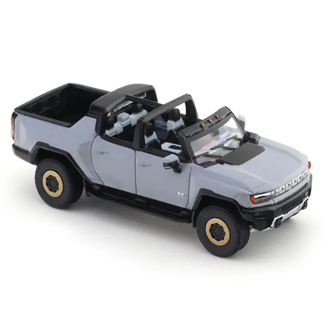GCD 2022 GMC Hummer EV Pickup Diecast Model 1:64 Scale – Off-Road Electric Truck Collector Miniature with Display Box