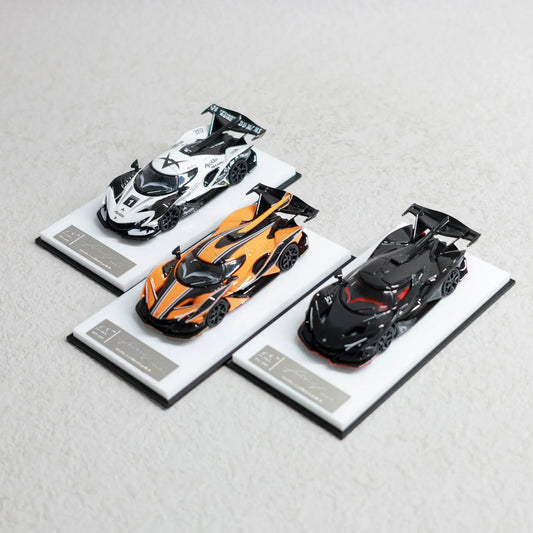 Apollo IE 1:64 Diecast Hypercar Model – 3 Color Variants | Display Case Included