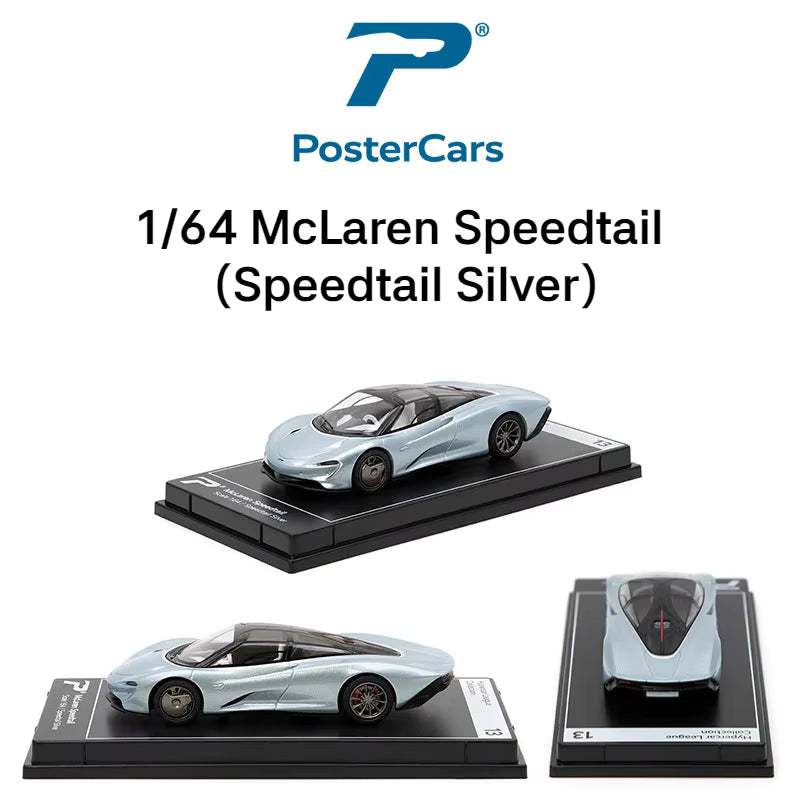 PosterCars 1:64 Hypercar League Collection – 24-Piece Diecast Supercar Set (Pagani, McLaren, Koenigsegg, Lamborghini, Bugatti, Aston Martin, Porsche)