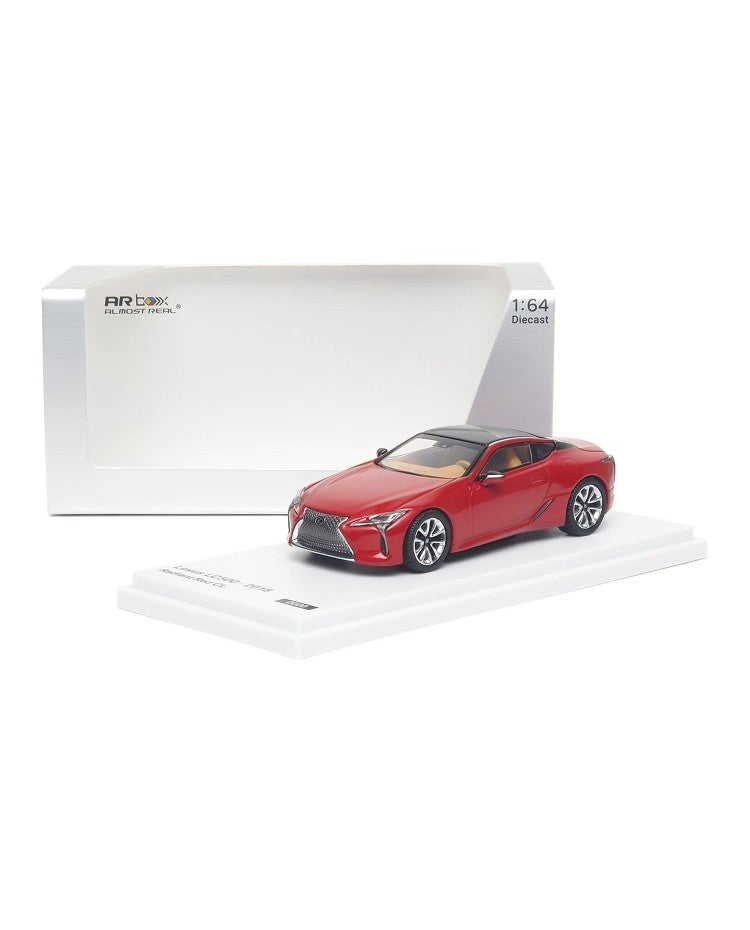 AR Box 1:64 Lexus LC500 2018 Die-Cast Model Car | Premium Luxury Coupe Collectible with Display Base | 2 Variants