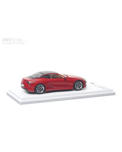 AR Box 1:64 Lexus LC500 2018 Die-Cast Model Car | Premium Luxury Coupe Collectible with Display Base | 2 Variants