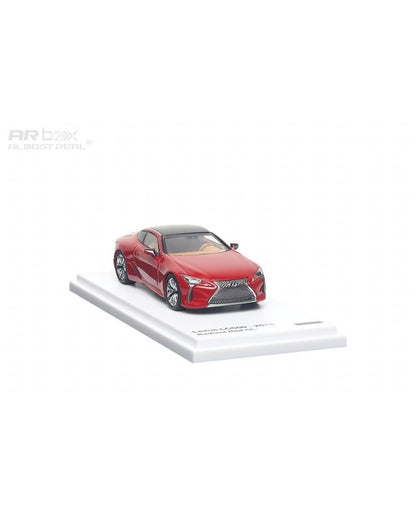 AR Box 1:64 Lexus LC500 2018 Die-Cast Model Car | Premium Luxury Coupe Collectible with Display Base | 2 Variants