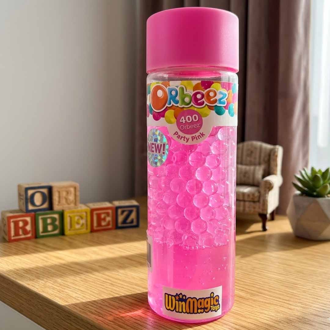 Winmagic Orbeez Party Pink Water Beads – 400 Orbeez Sensory Play Beads for Kids | Decorative & Sensory Activity Toy