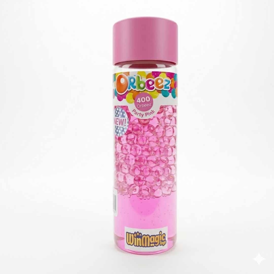 Winmagic Orbeez Party Pink Water Beads – 400 Orbeez Sensory Play Beads for Kids | Decorative & Sensory Activity Toy