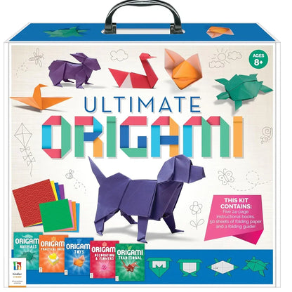 Ultimate Origami Creative Folding Kit – 5 Instruction Books & 50 Colourful Papers for Kids 8+