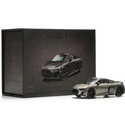 MASSDI 1:64 Audi R8 V10 Coupe Performance 2022 Diecast Sports Car Model (AD4702)