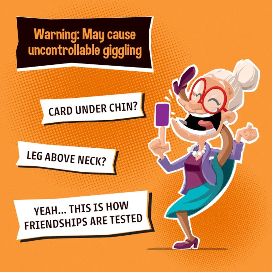 Yogi Party Card Game – Fun Physical Challenge Game for Family & Friends