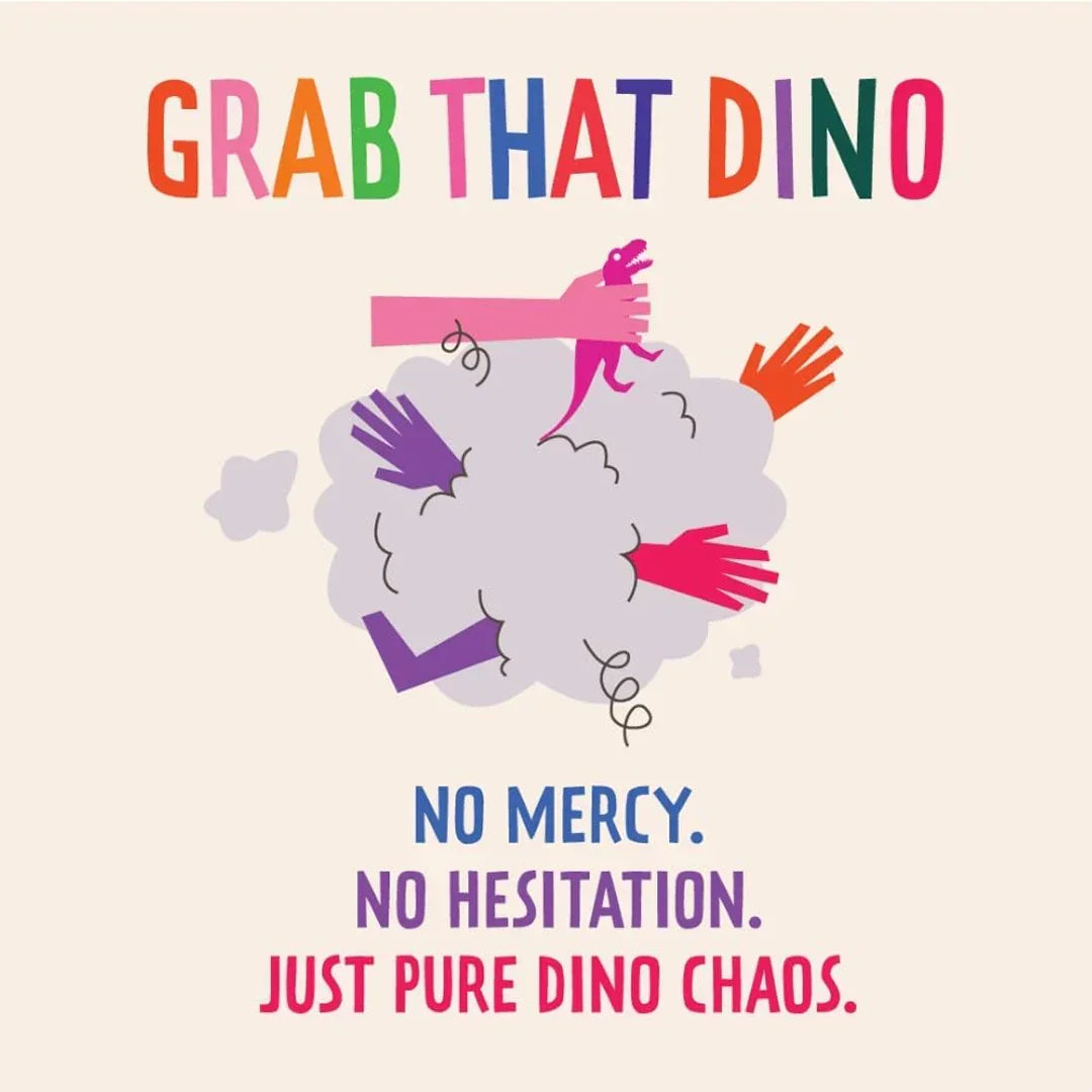 Grab That Dino – Fast-Paced Dinosaur Matching Card Game for Kids & Families